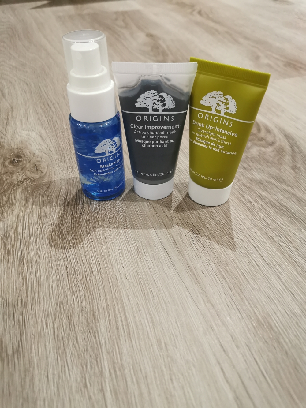 Origins Women Skincare Mask Trio - Blue, Gray, Green